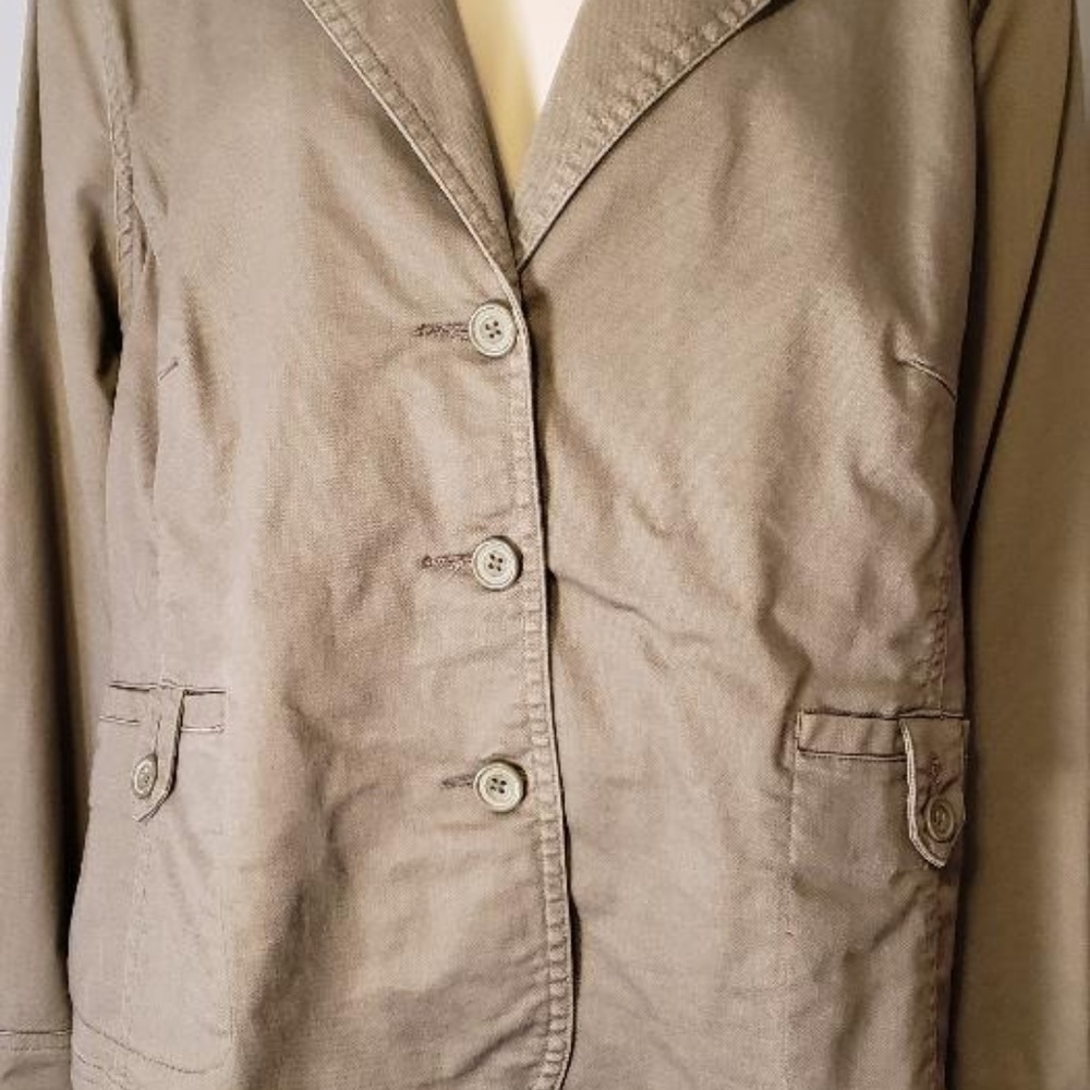 Casual Army Green Jacket